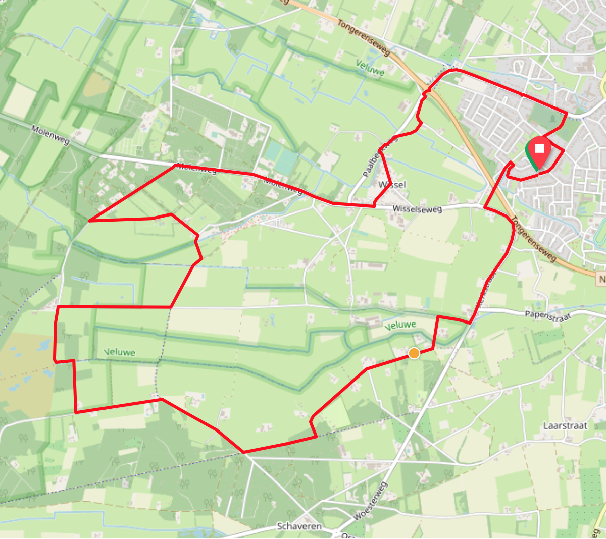 Step routes 4 Wisselse veen route
