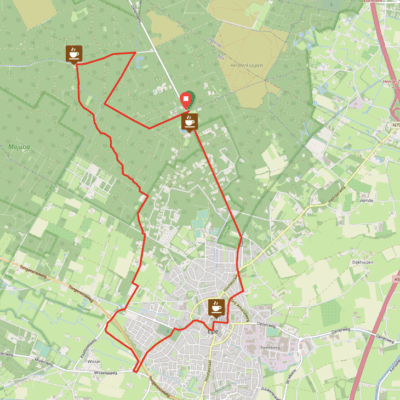 Step routes 2 Hertenkamp route