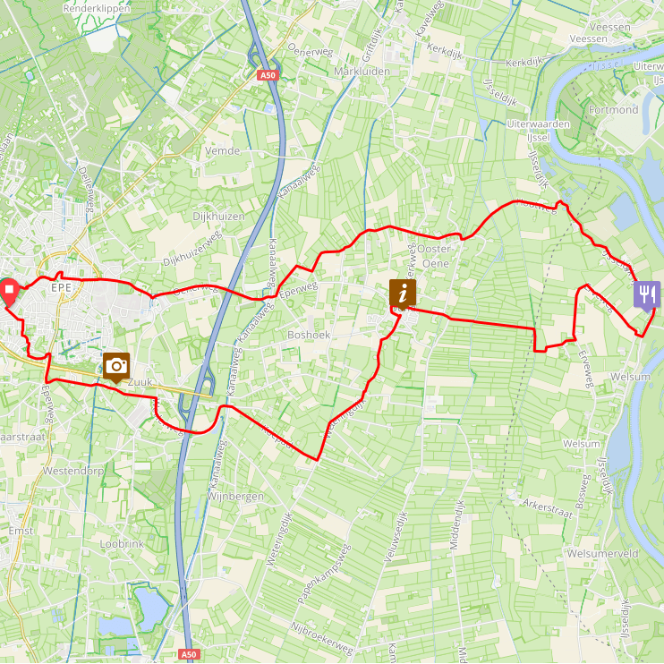 Step routes 5 Ijsselroute